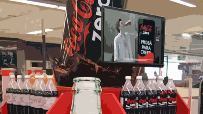 Coca-Cola Walk Around Display
