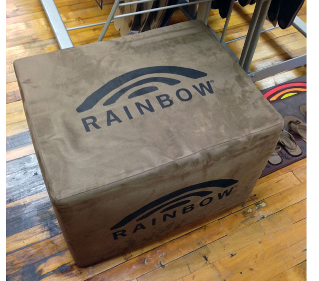 Rainbow Sandals Floor Display