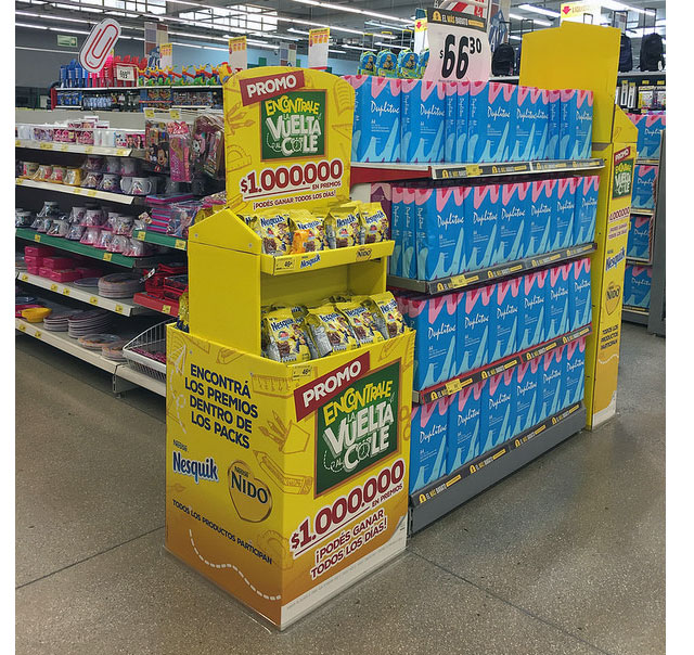 Back to School Nestle Display