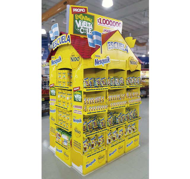 Back to School Nestle Display