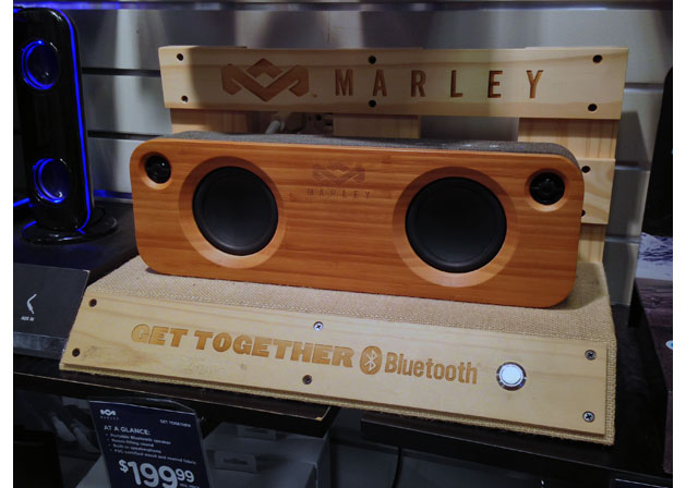 Marley Bluetooth Shelf Display