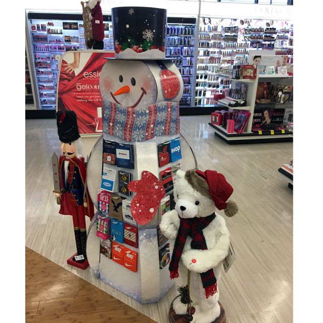 Snowman POP Display