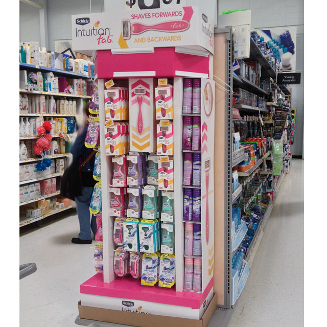 Schick Intuition F.a.b. End Cap Display