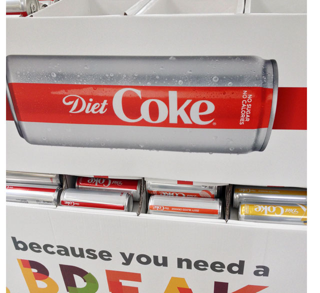 Diet Coke Breaks From The Ordinary POP Display