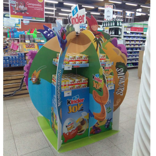 Kinder Joy Crazy Friends Island Display - Point of Purchase ...