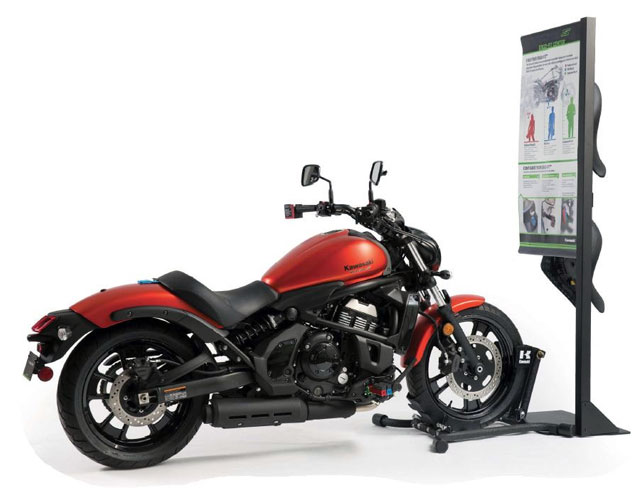 OSI Creative Recognized For Kawasaki Motorcycle Display