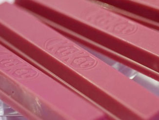 Nestle Launches Pink KitKats