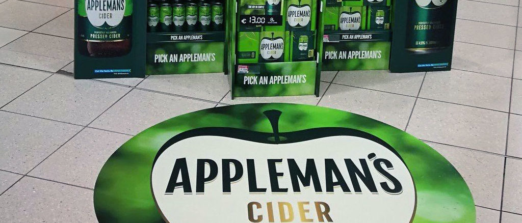 Appleman’s Cider Stacker Display