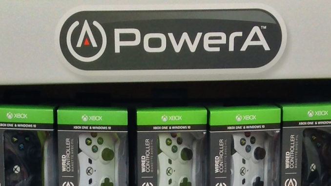 PowerA Controller For Xbox One End Cap Display