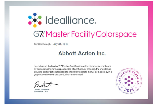 Abbott-Action achieves G7 Master Qualification