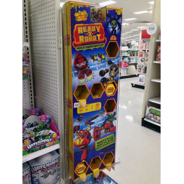 Ready 2 Robot Side Kick Display Battles At Target - Point of Purchase ...