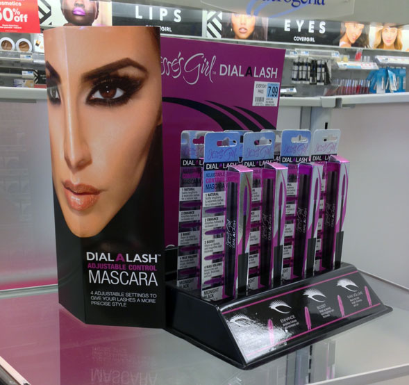 Jesse's Girl Dial A Lash Mascara Display