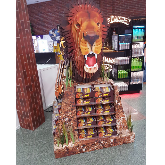 Nestle Lion Floor Display
