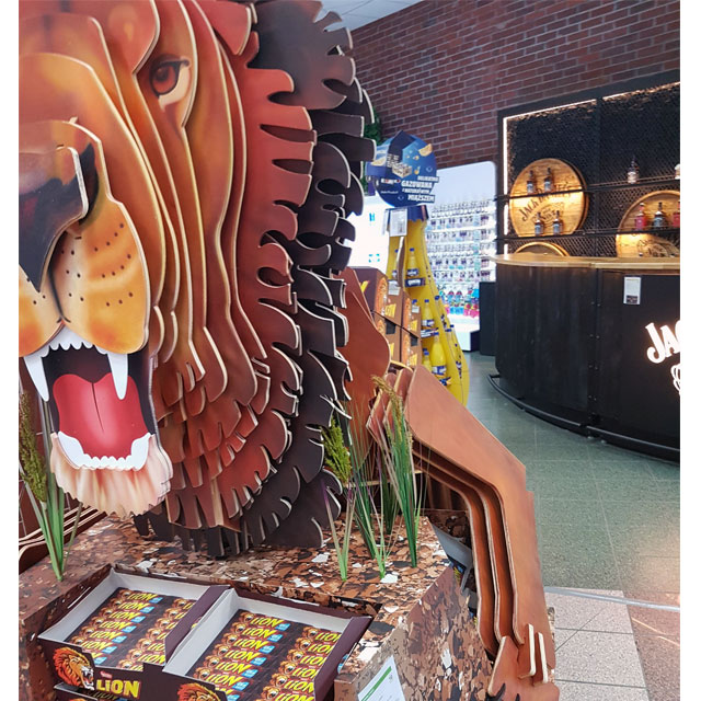 Nestle Lion Floor Display