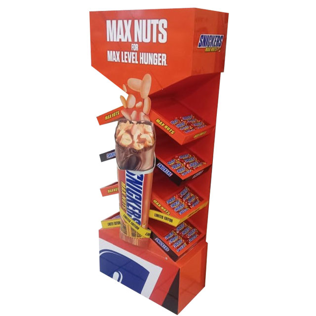 Snickers Max Nuts Floor Display