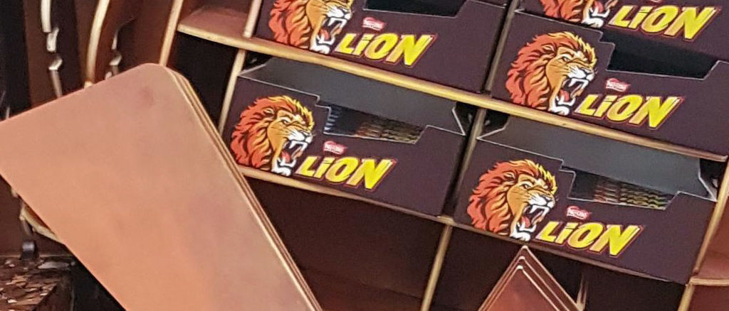 Nestle Lion Floor Display