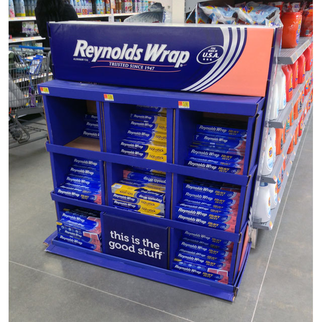 Reynolds Wrap Non Stick Floor Display