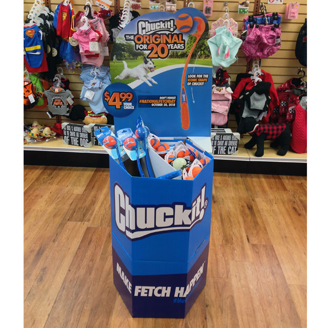 Chuckit! Floor Display