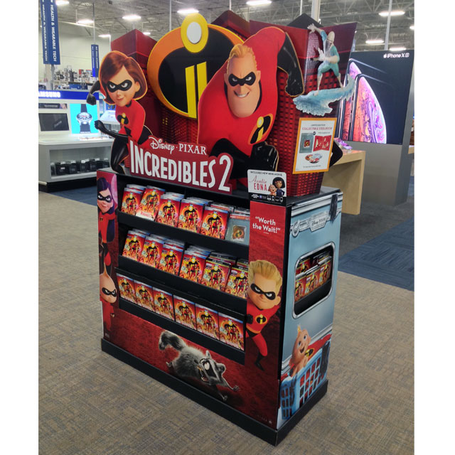 Incredibles 2 Best Buy Display