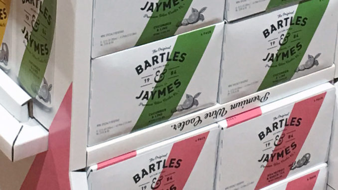 Bartles & Jaymes Wine Cooler Display