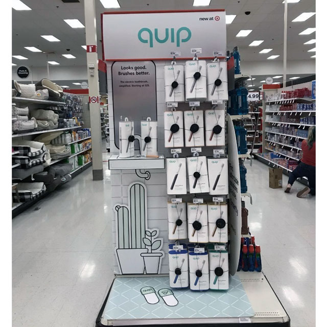 Quip End Cap Display