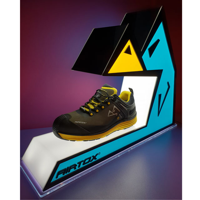 Airtox Safety Shoe Display