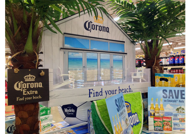 Find Your Beach Corona Display