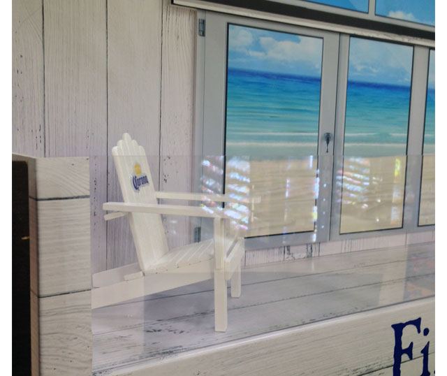 Find Your Beach Corona Display