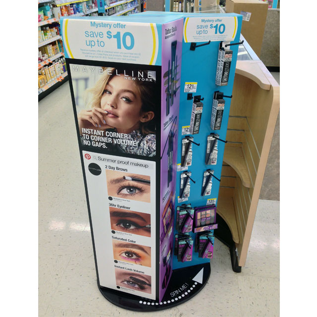 Maybelline Spinner Display