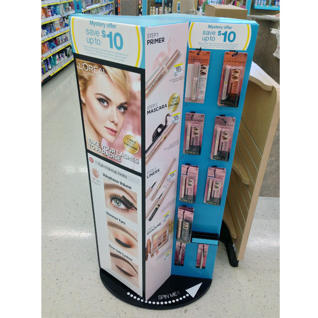 L'Oreal Spinner Display
