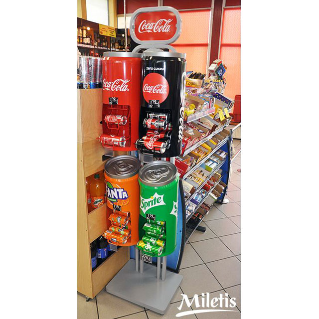 Coca-Cola Launches Can Dispenser Display - Point of Purchase International  Network