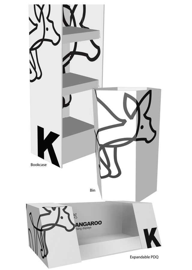 Kangaroo Self-Rising Displays