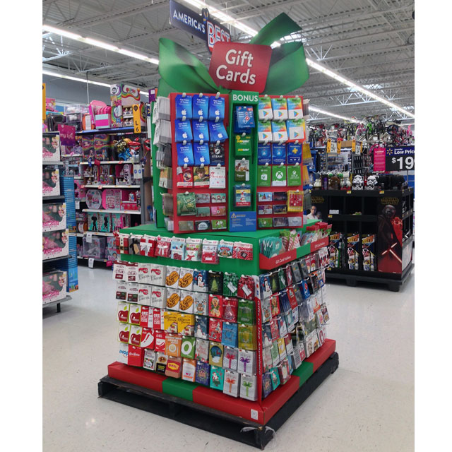 Walmart Gift Card Display