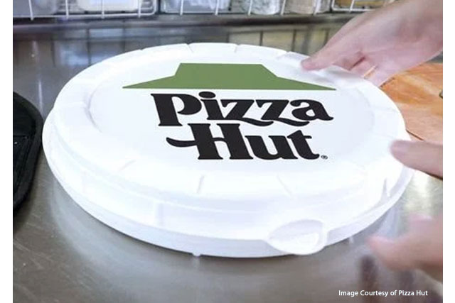 Pizza Hut Round Box