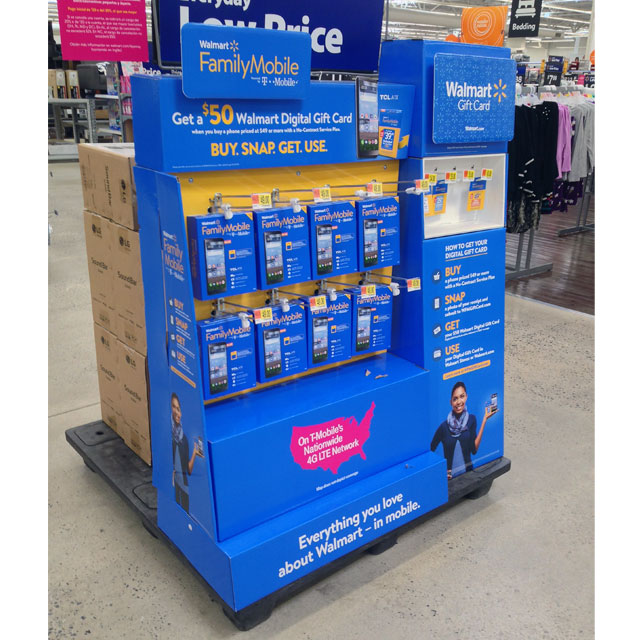 Walmart Family Mobile Display