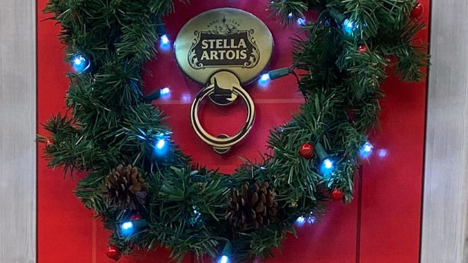 Stella Artois Christmas Display