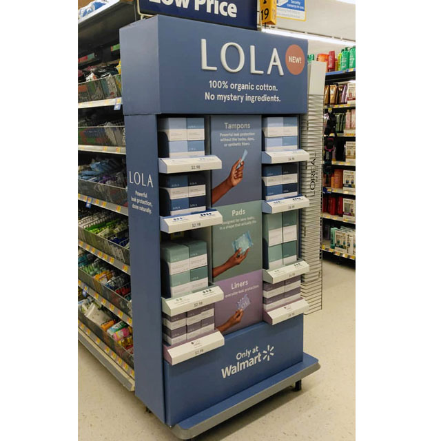 LOLA End Cap Display