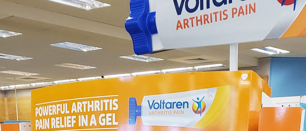 Voltaren End Cap Display