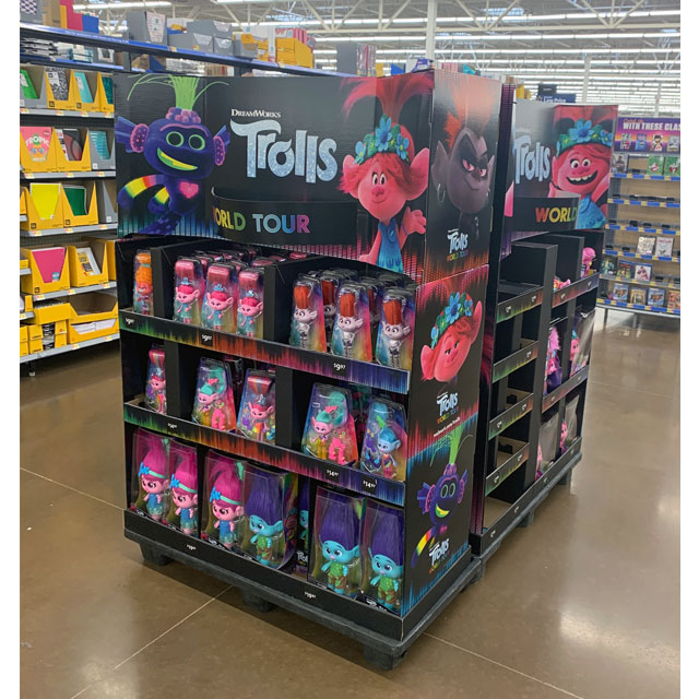 Trolls Pallet Display