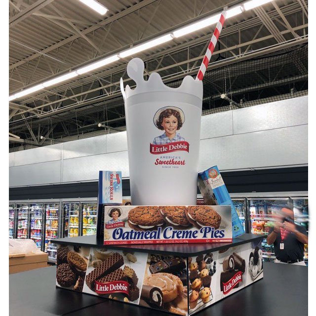 Little Debbie Display Topper