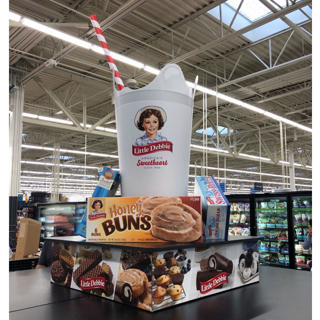 Little Debbie Display Topper