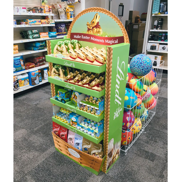 Lindt Launches Gold Bunny Display - Point of Purchase International Network