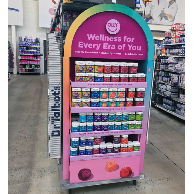 Olly End Cap Display