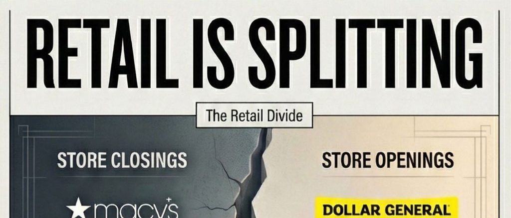 Retail Is Splitting