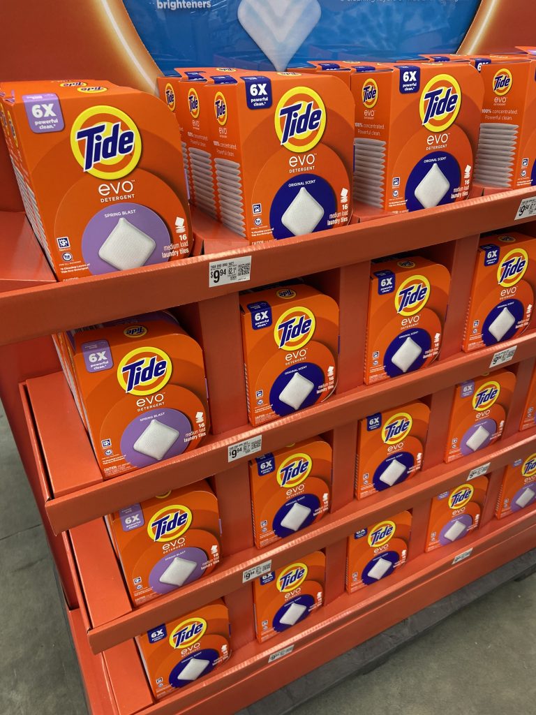 Tide Display In Store Tide Display Cleans Up Sales - Point of Purchase International Network