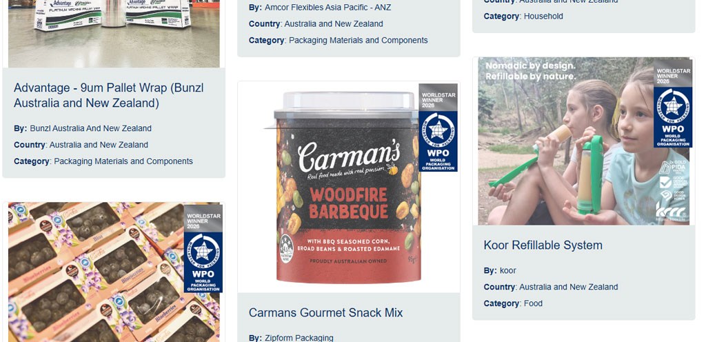 WorldStar Global Packaging Awards