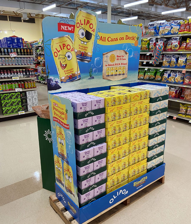 Custom Corrugated Display