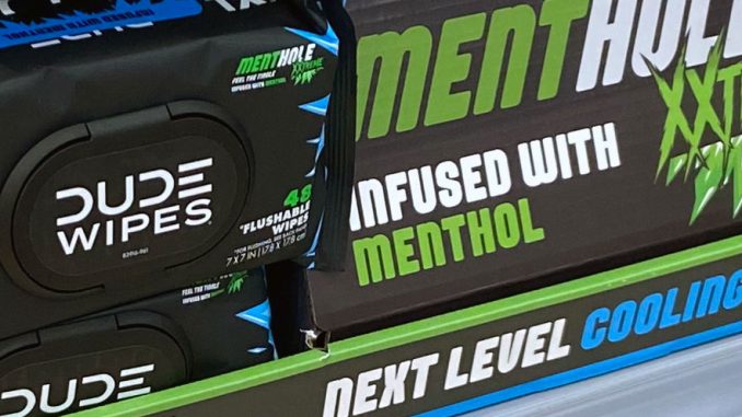 Dude Wipes Menthole Xxtreme